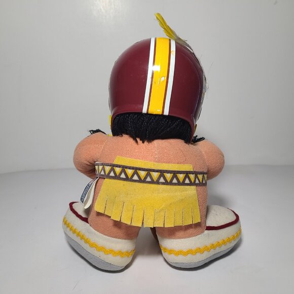 Vintage 1983 NFL Huddles Washington Redskins 8" Mascot Collectible Plush - Picture 4 of 6